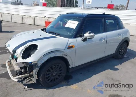 2015 Mini Hardtop Cooper from USA, damaged, VIN WMWXS5C52FT830531